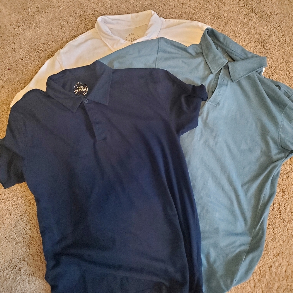 Three Fresh Clean Tees Polos